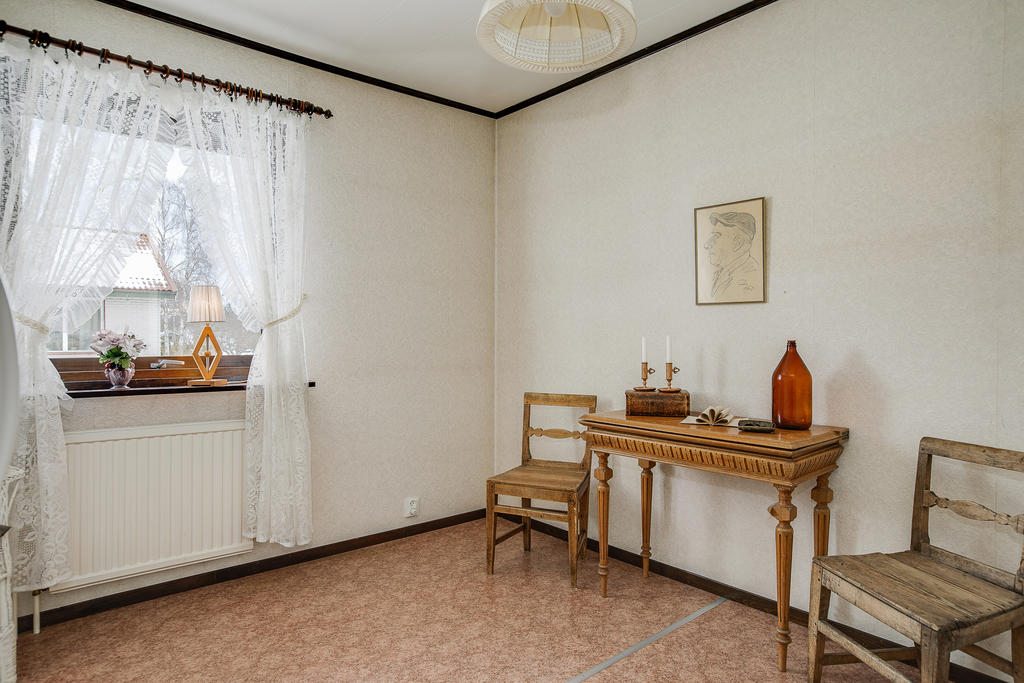 Det minsta av sovrummen som passar perfekt som barnrum 