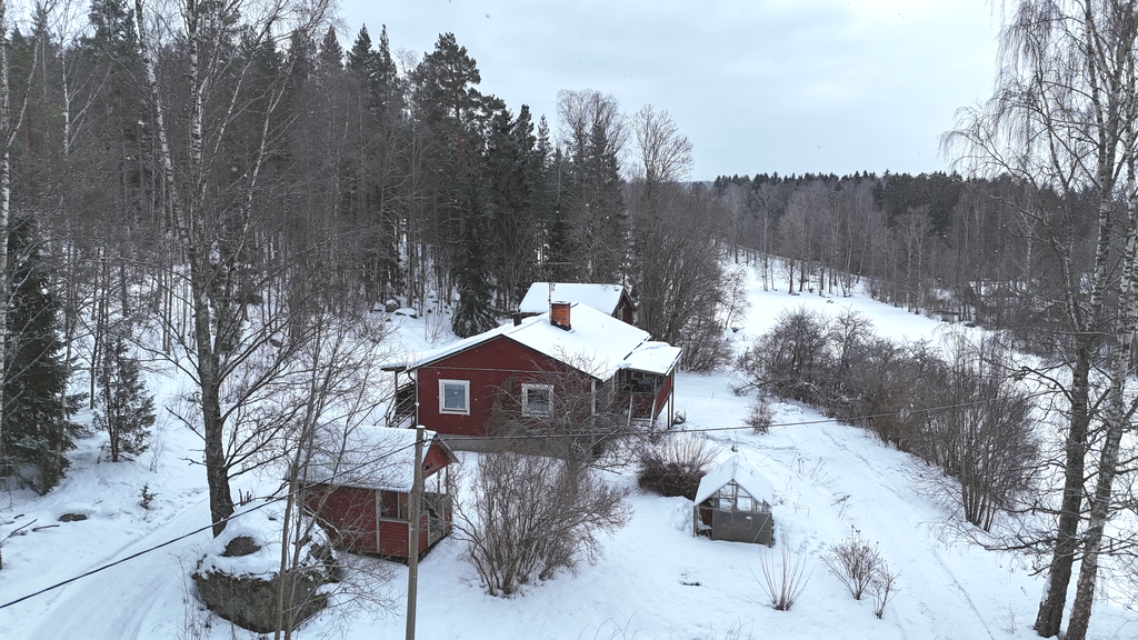 Vy över fastigheten