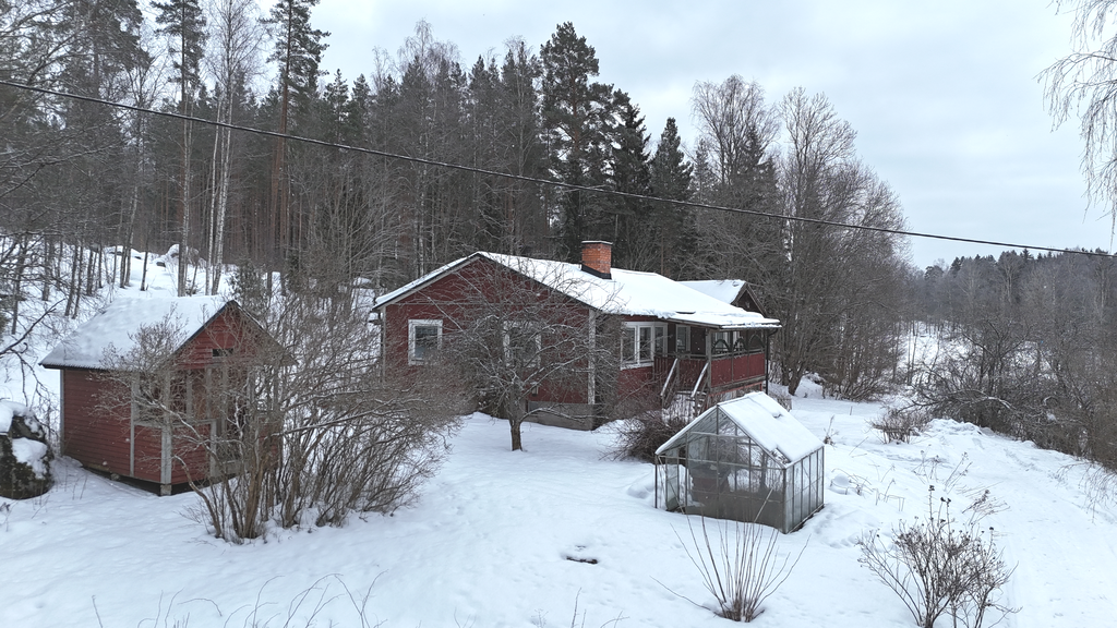 Vy över fastigheten