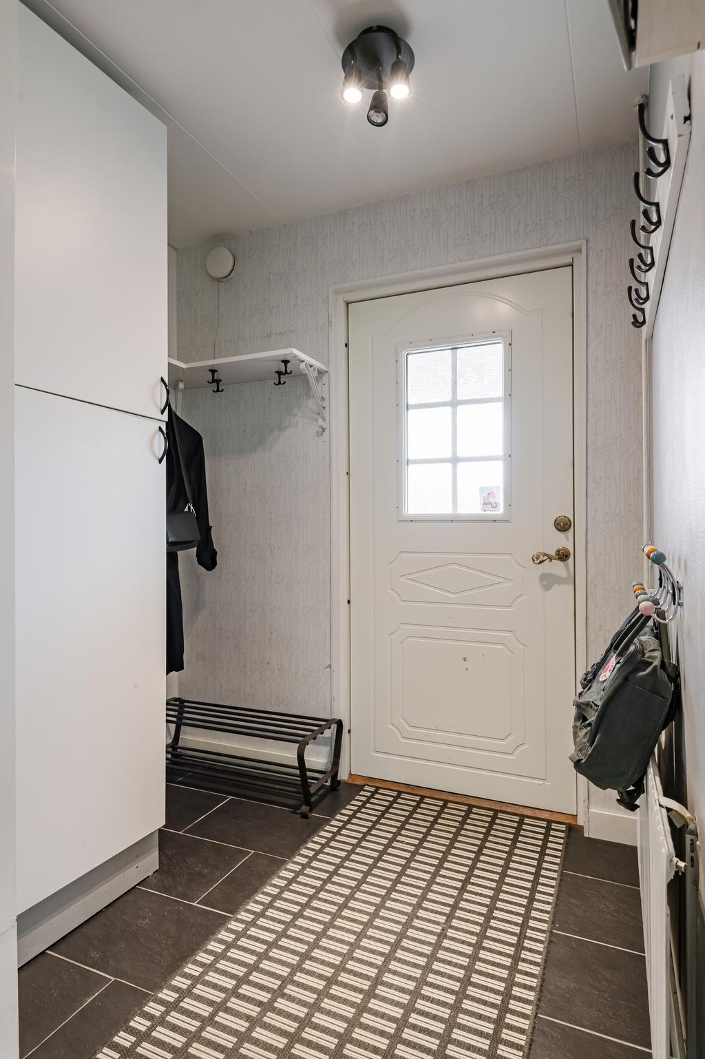 Bra förvaring i hallen