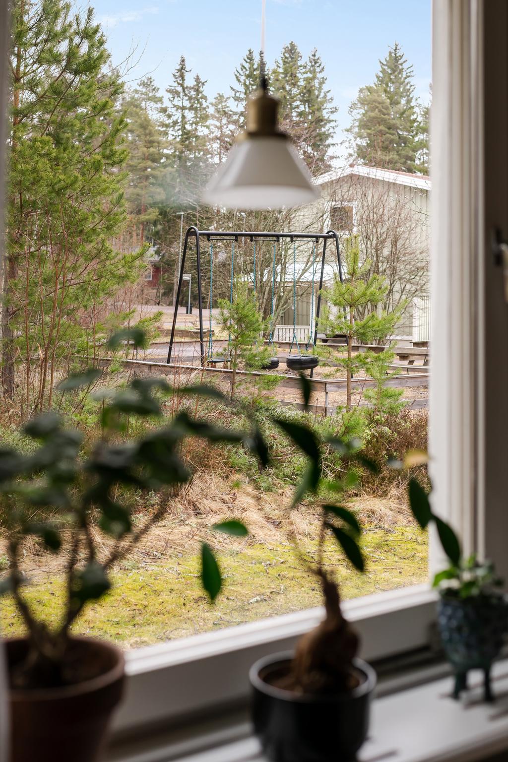 Närheten till lekparken är fantastisk