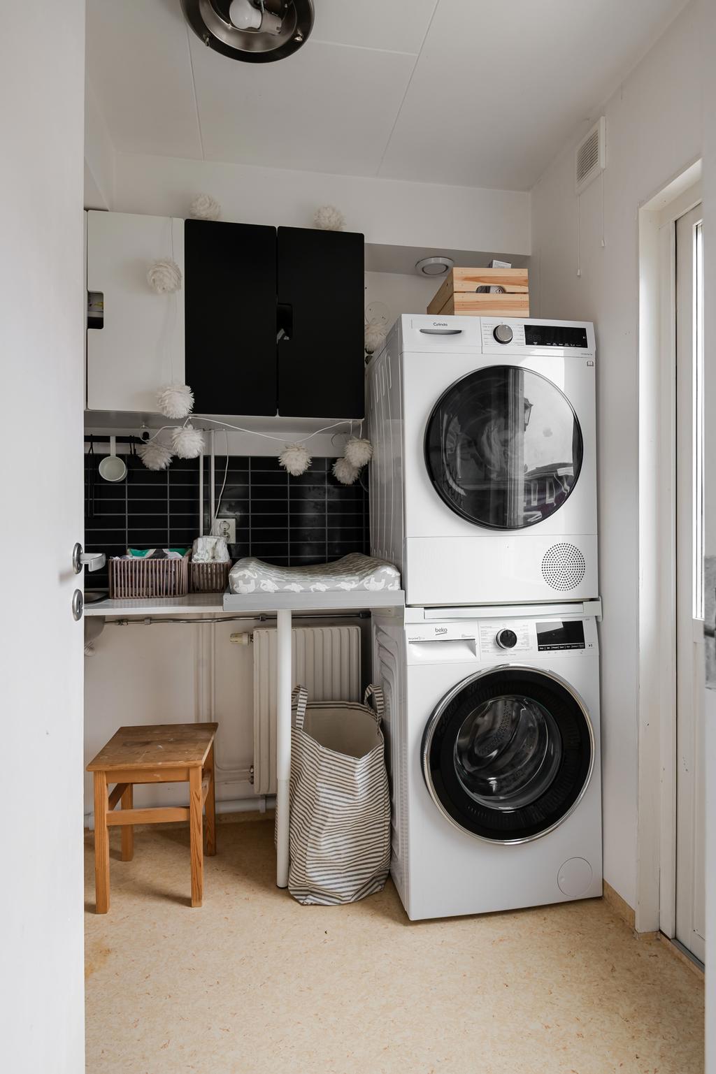 Tvättstugan har groventré