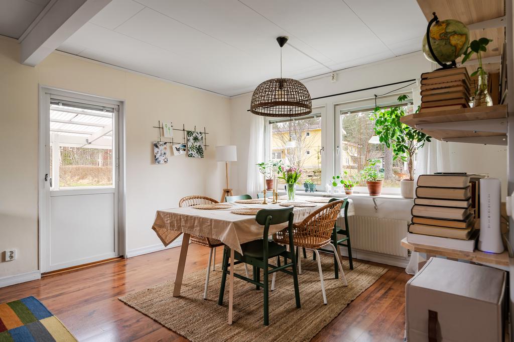 matplats i vardagsrummet