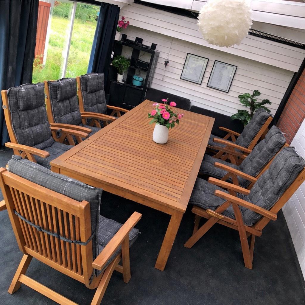 Säljaren egna bild, inglasad altan