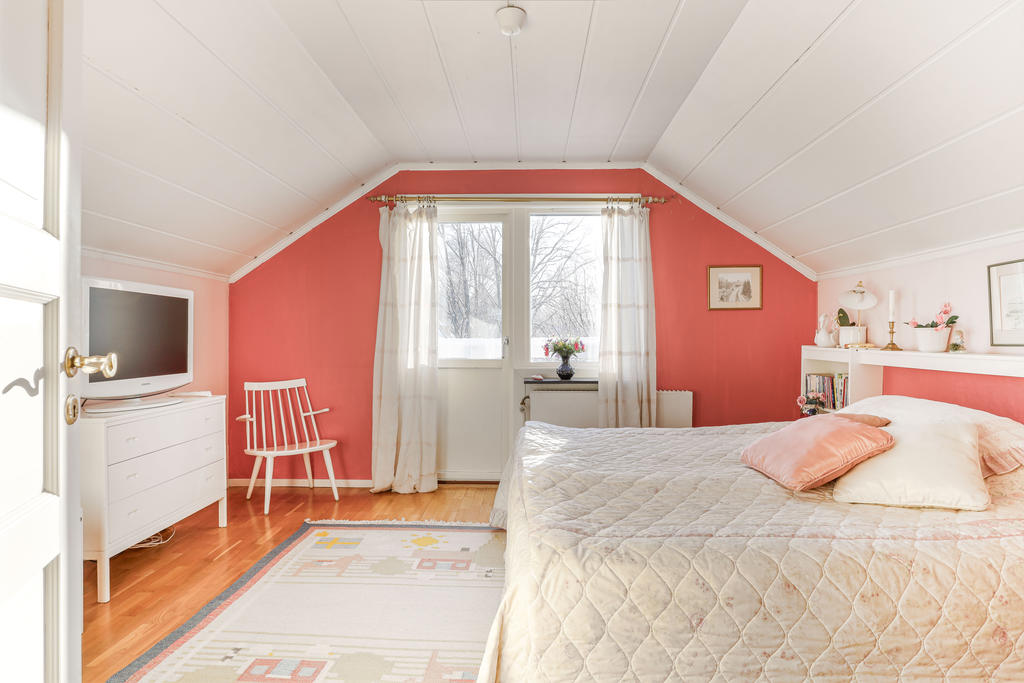 Sovrum övervåningen