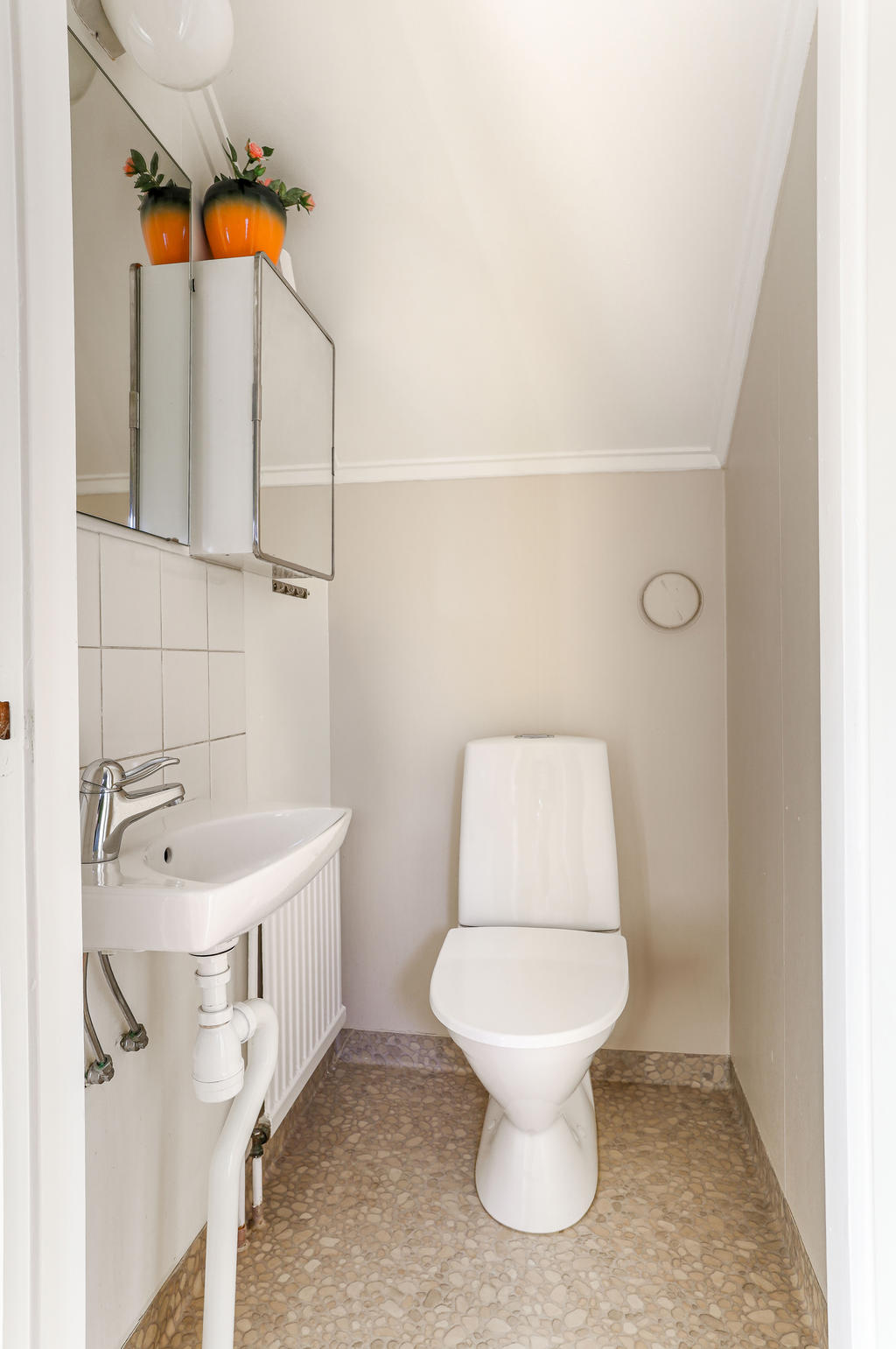 WC rum övervåningen