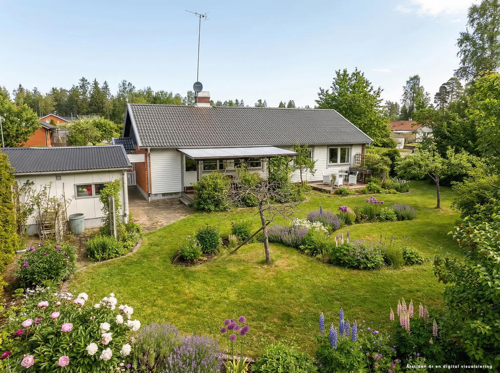 Årstiden är en digital visualisering