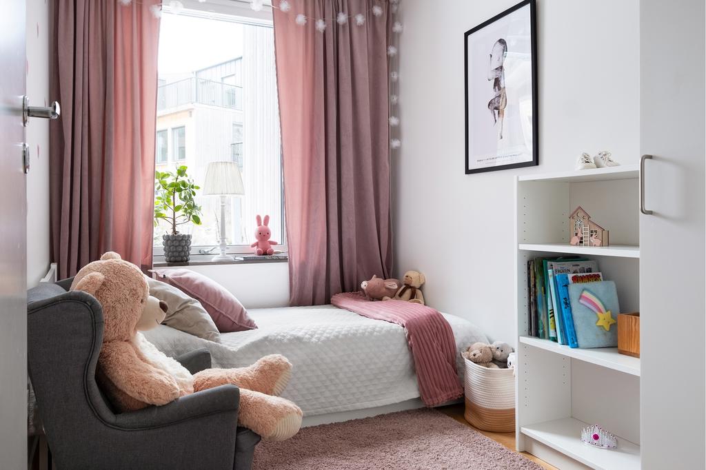 Barnrum eller kontor beroende på behov.