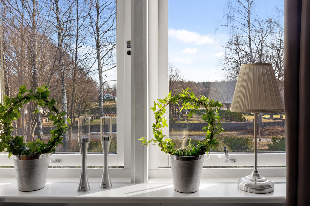 Utsiktsbild från sovrum 3