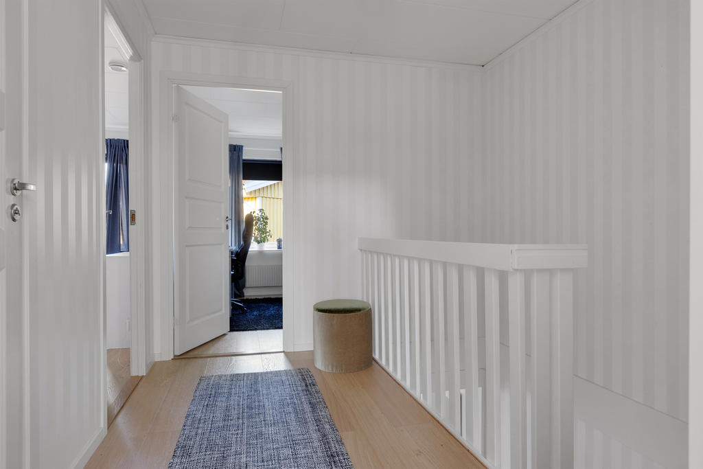 Slitstark tarkettgolv på övre plan