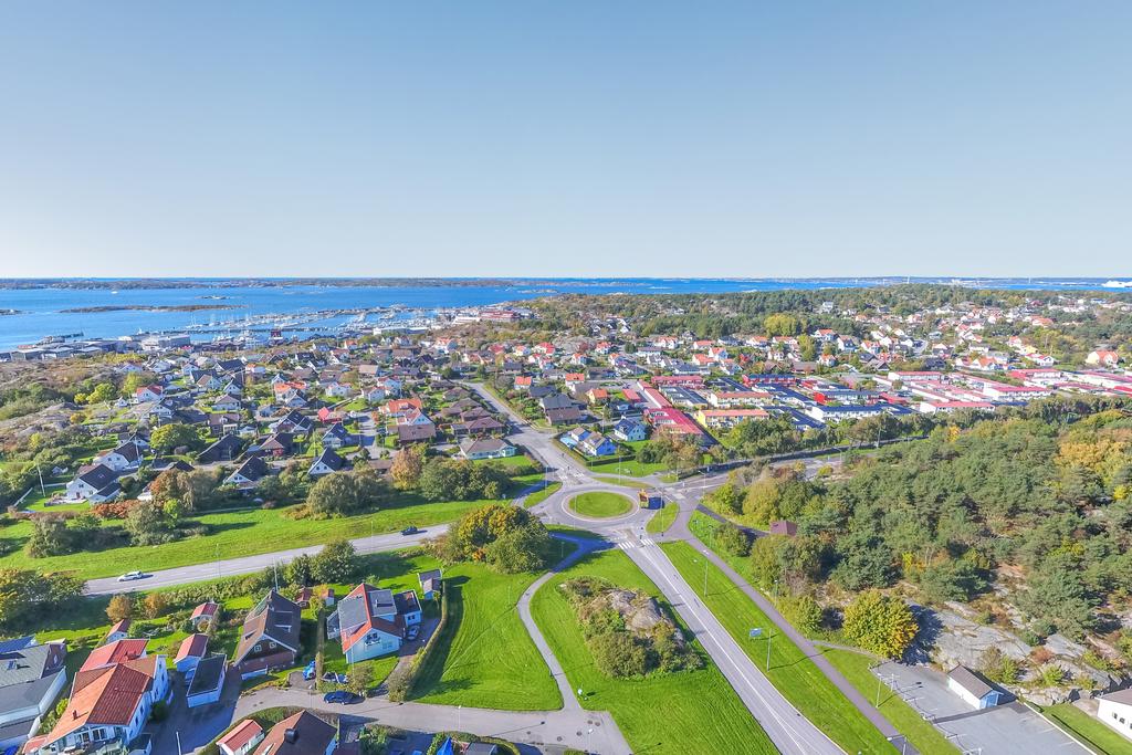 Områdesbild över Fiskebäcksområdet.