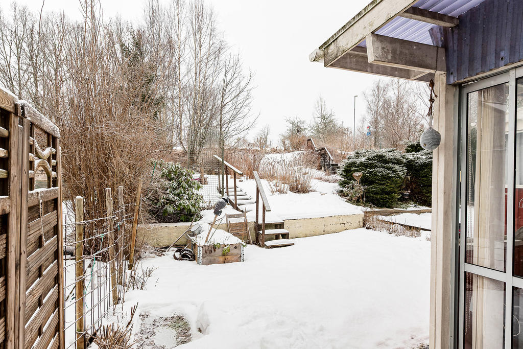 Terrasserad trädgårdstäppa