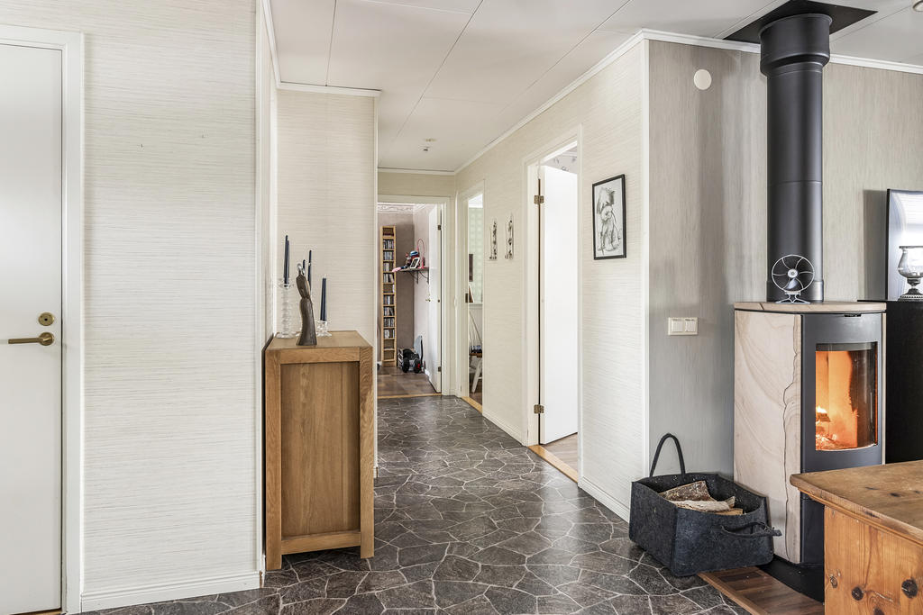 Hall och passage till sovrummen