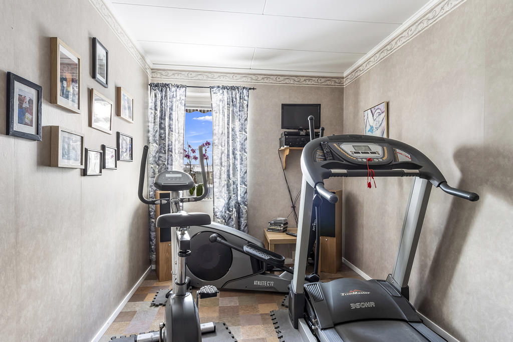 Ett extra sovrum eller träningsrum