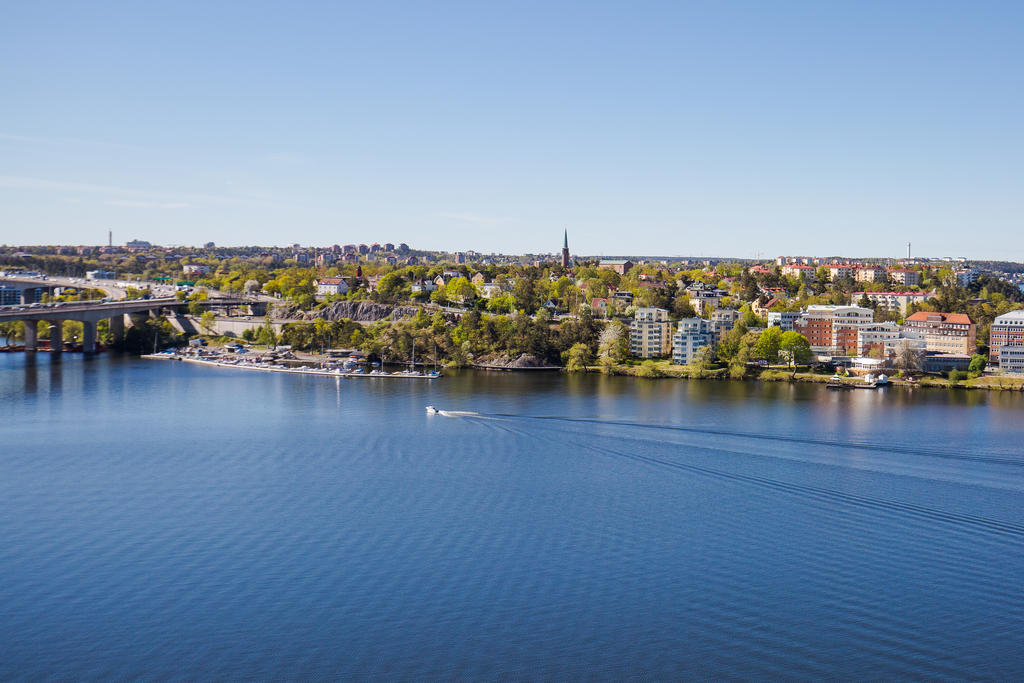 Föreningens gemensamma takterrass. 