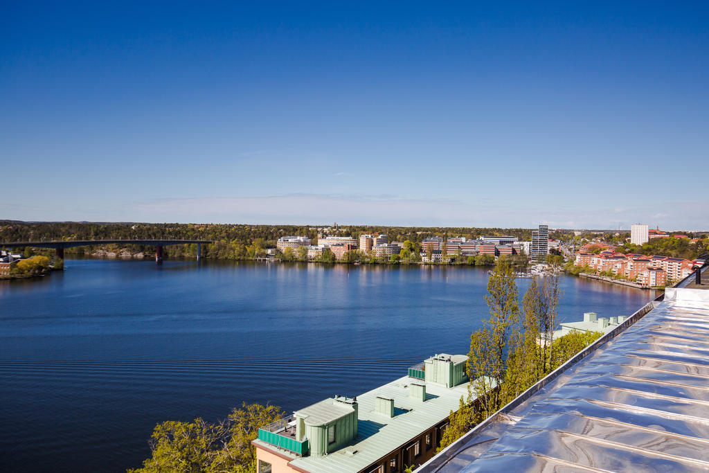Föreningens gemensamma takterrass. 