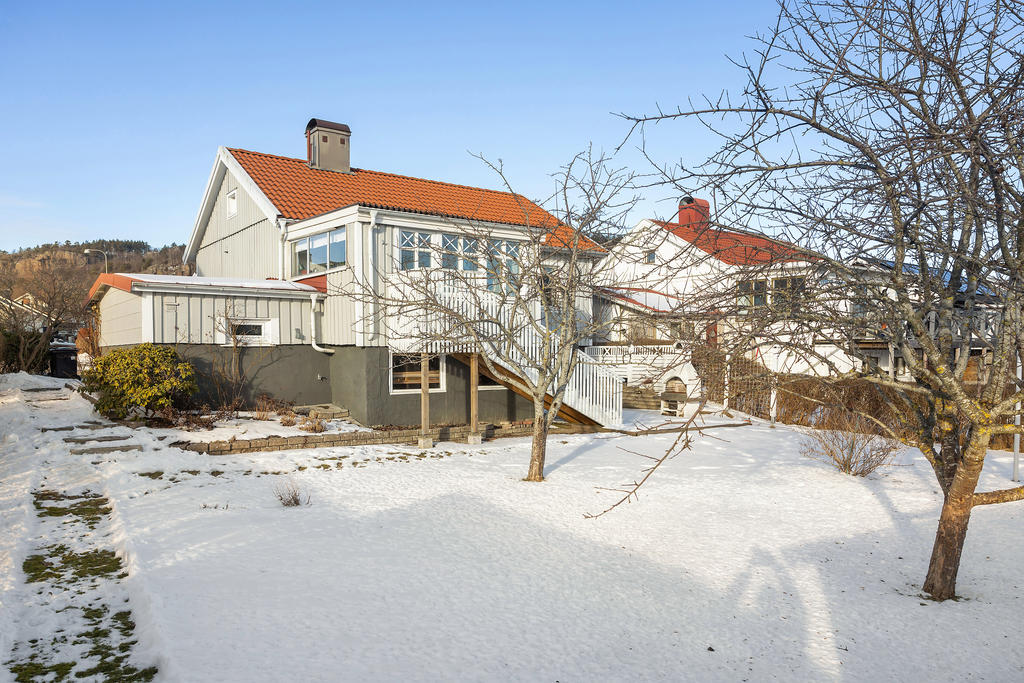 Del av bostaden trädgård