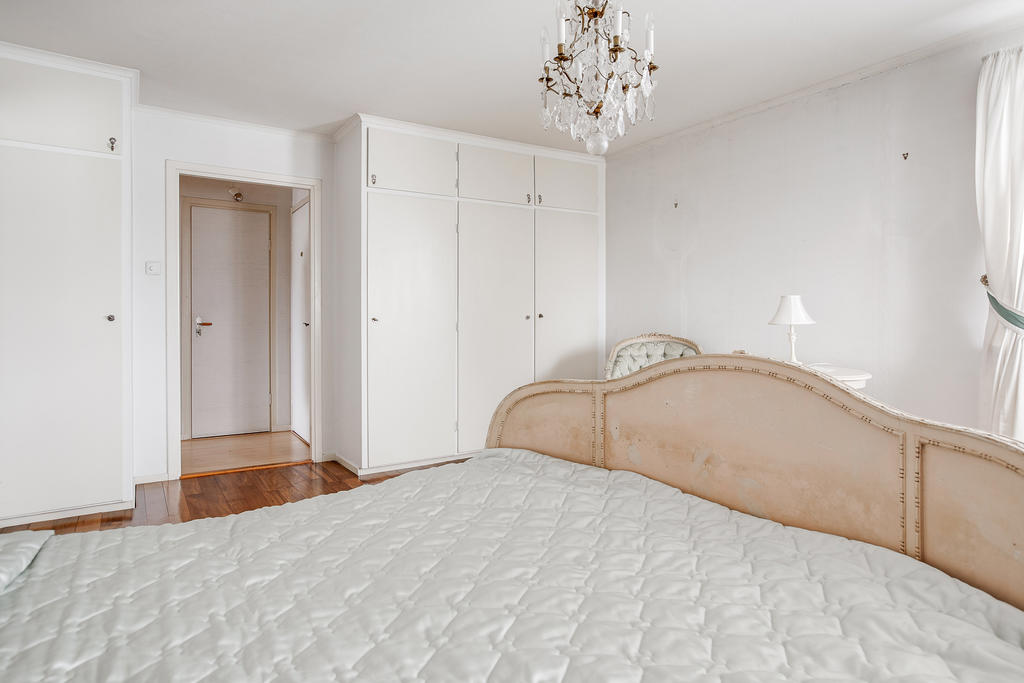 Inbyggd förvaring i sovrummet