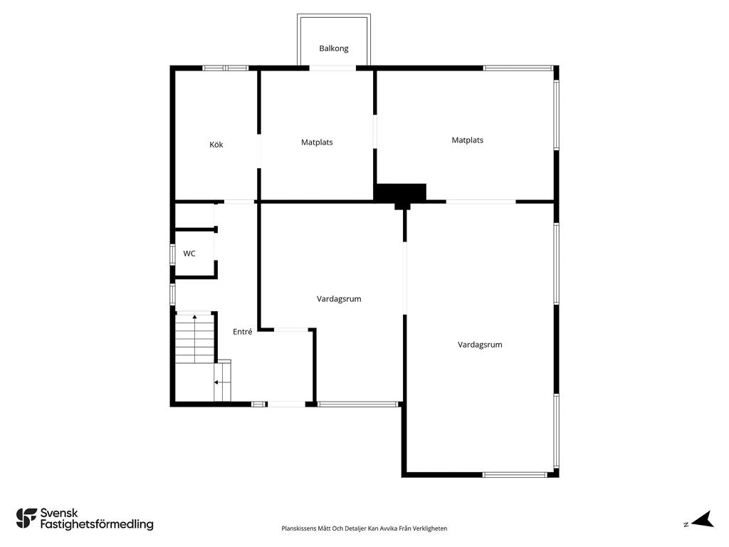 Planlösning entréplan