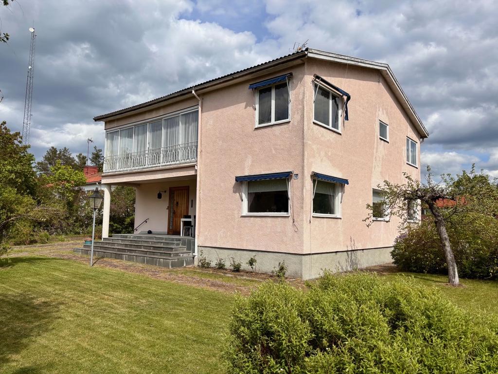 Framsidan av huset