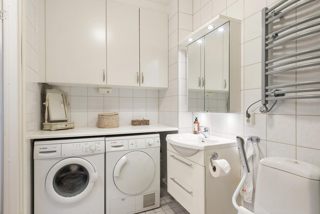 Wc/dusch/tvätt med golvvärme