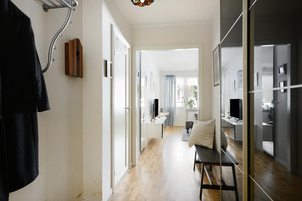Hall med bra förvaring