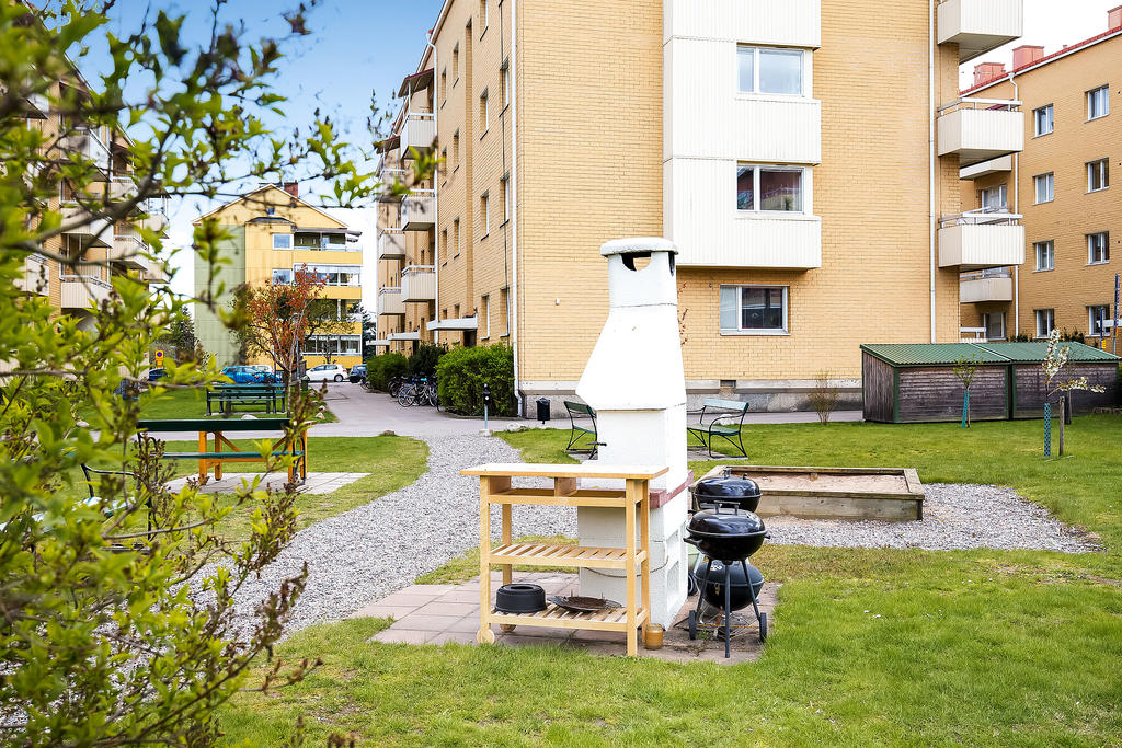 Föreningens grillplats med uteplats