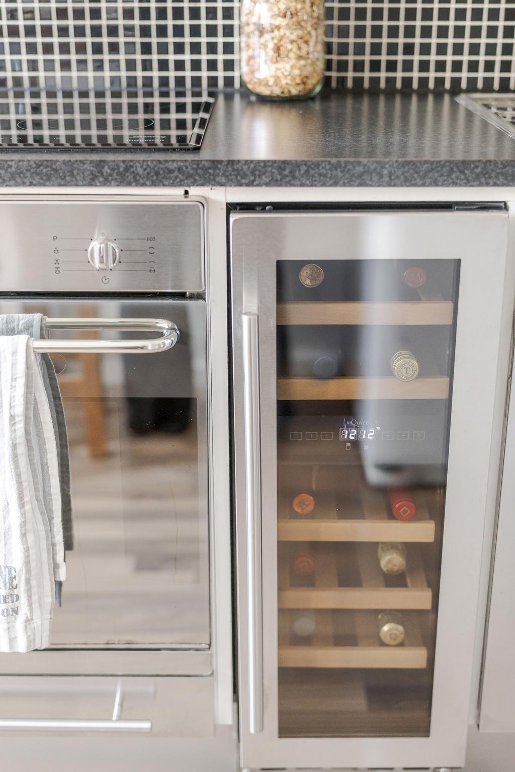 Det lilla extra i köket såsom en vinkyl.