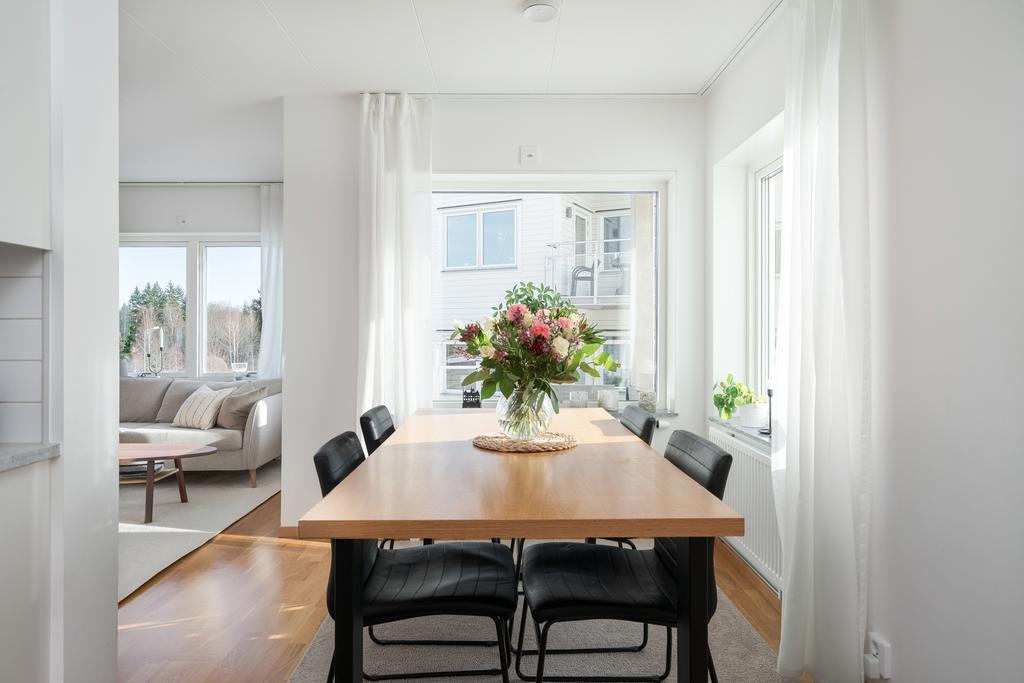 Öppet in mot vardagsrum