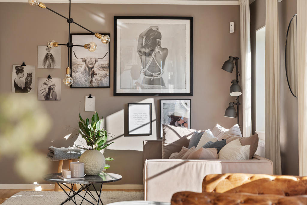 Behaglig färgsättning