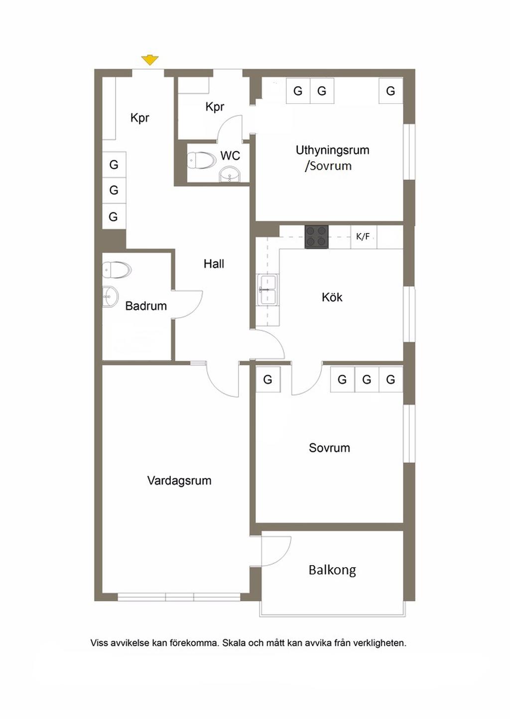 Alternativ planlösning