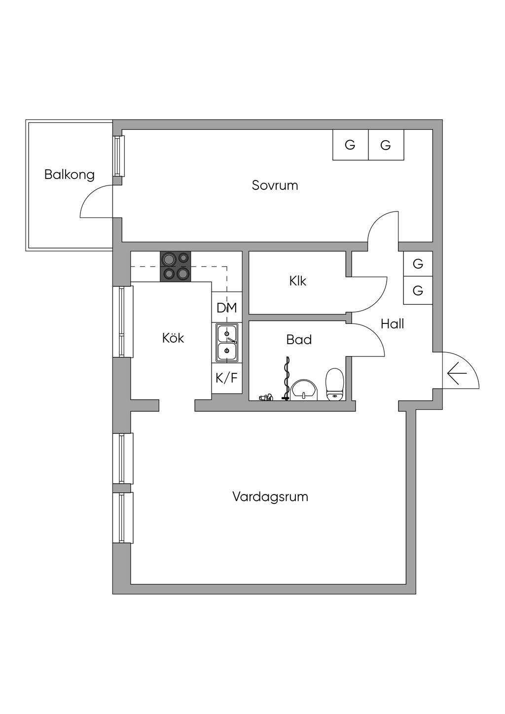 Planlösning