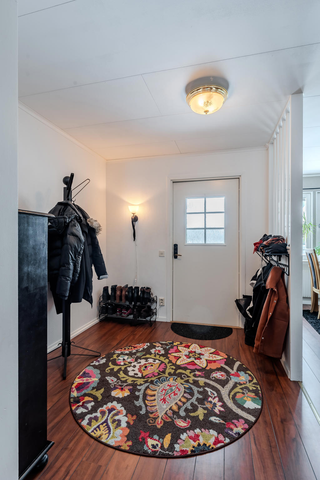 Välkommen in! Här är det gott om plats för avhängning 