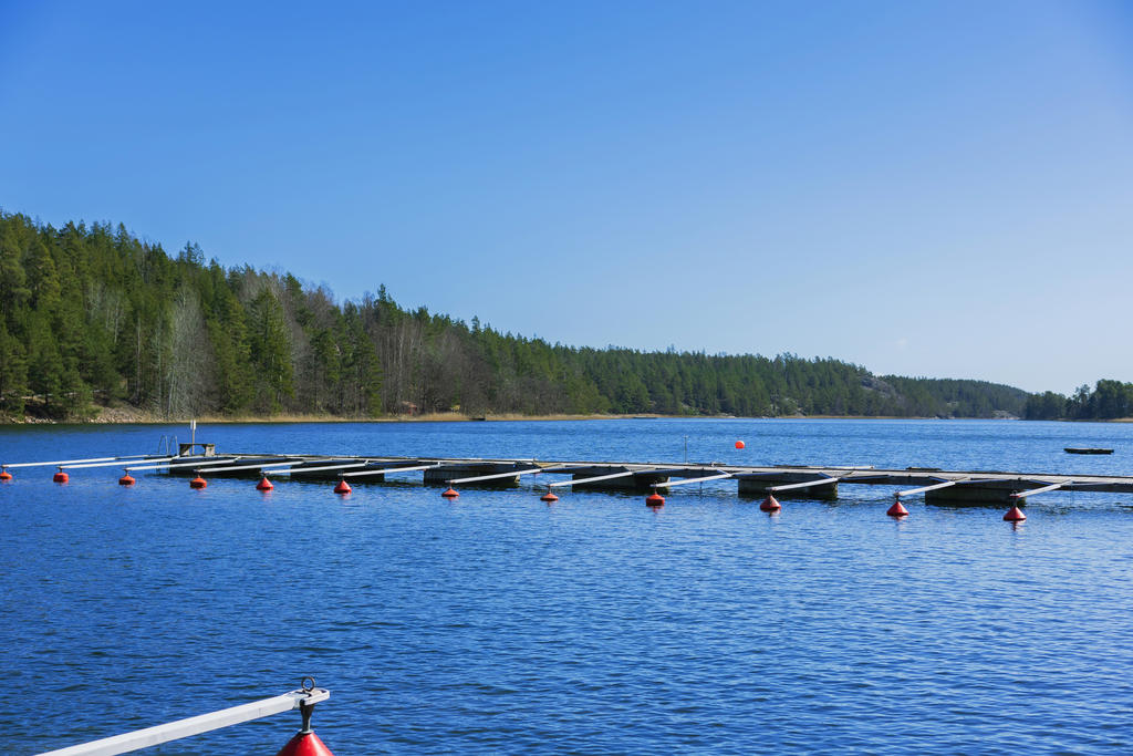 Brygga vid Porsviken.
