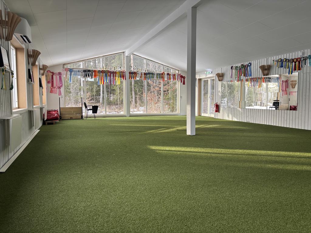 Nybyggd träningslokal 