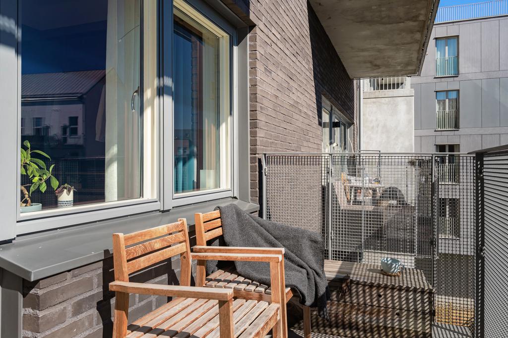 Balkong i söderläge