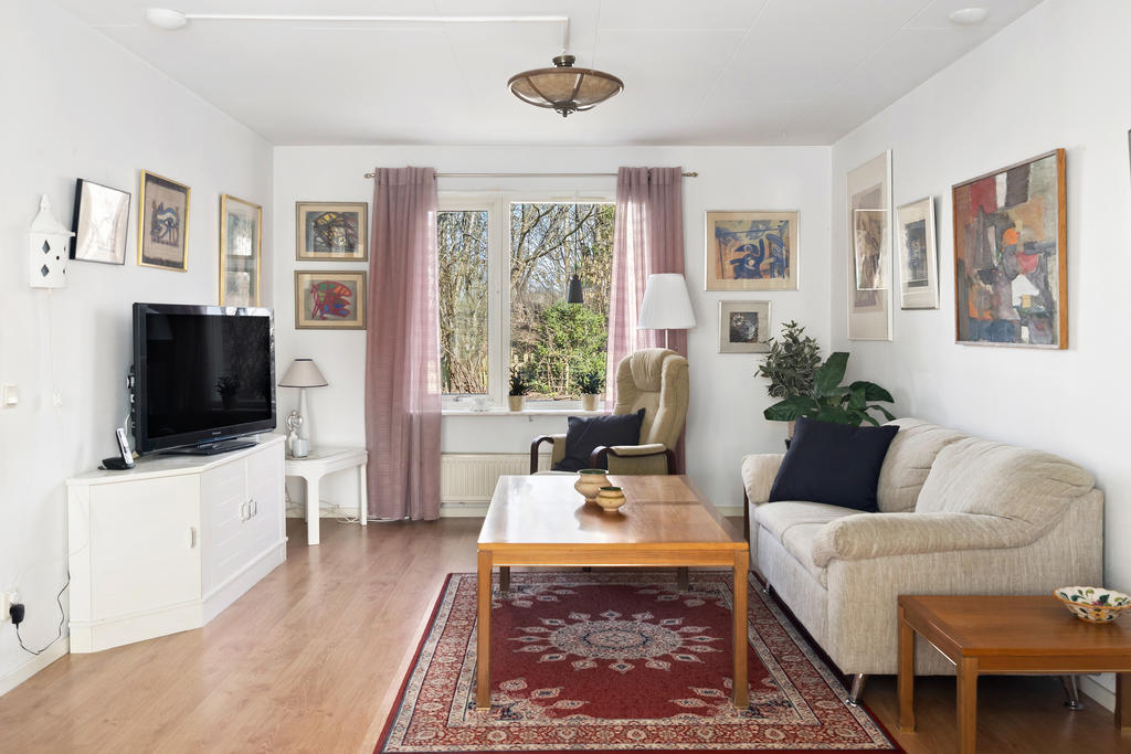 Genomgående vardagsrum