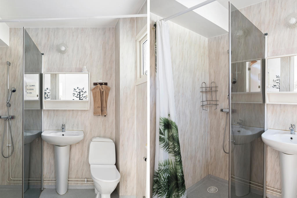 Badrum på nedanvåningen