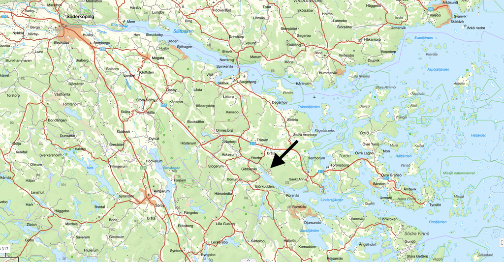Karta Söderköping