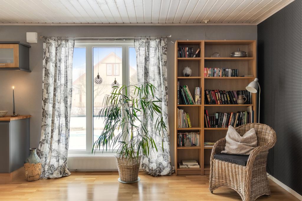 Myshörna att varva ner i efter dagens arbete.