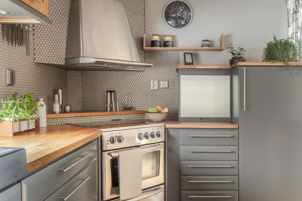 Här lagas många goda middagar.