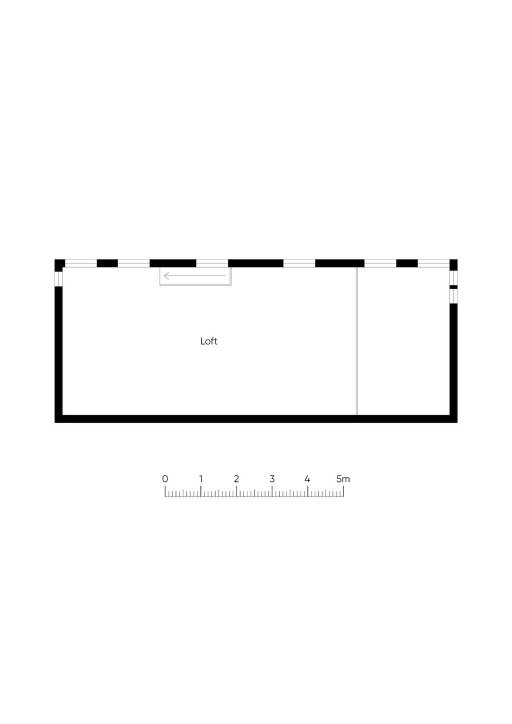 Planlösning loft. ev avvikelse kan förekomma.