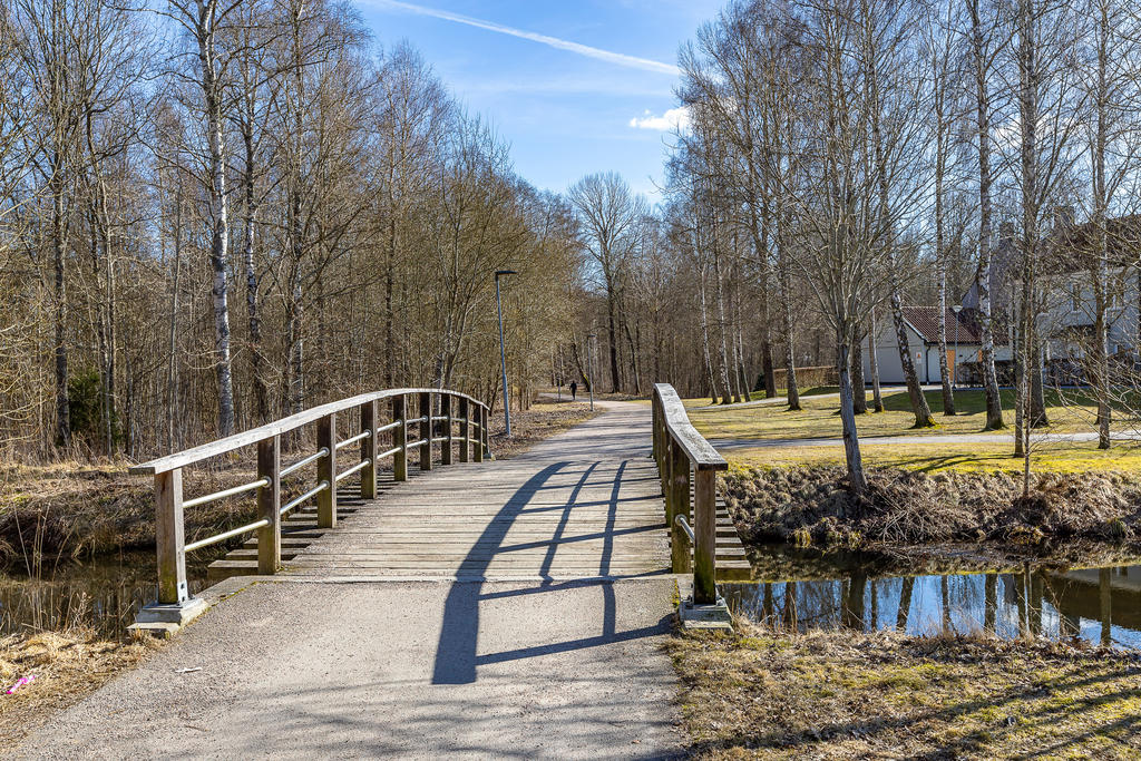 Fina omgivningar vid Växjösjön