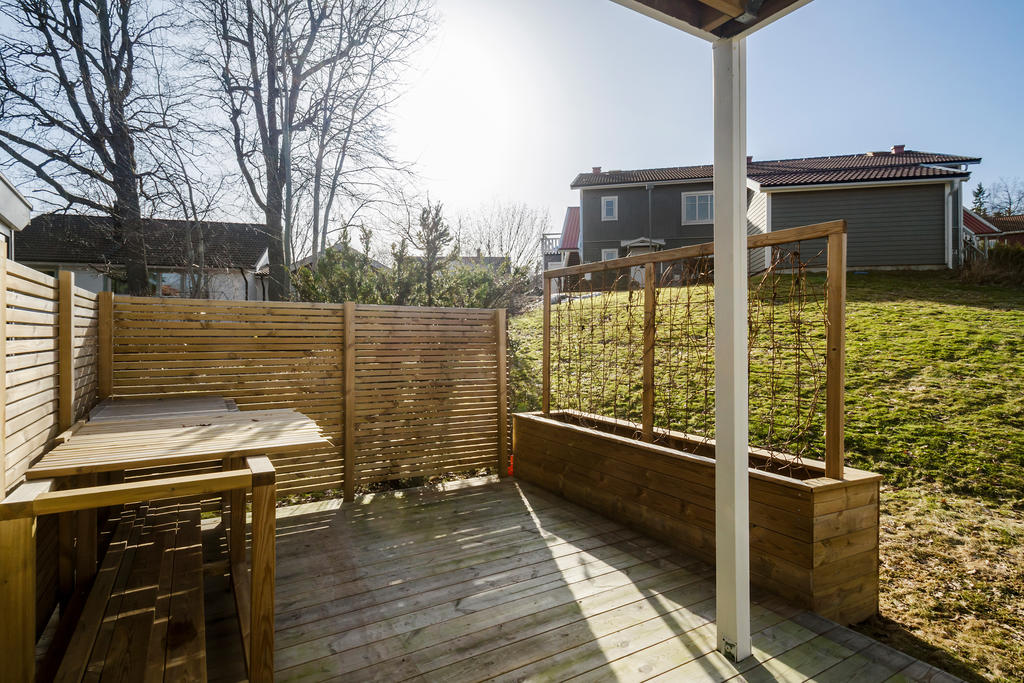 Egen uteplats i markplan