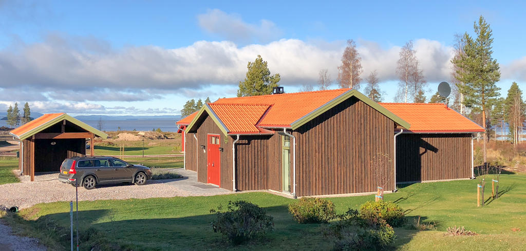 Exempel på specialdesignat hus efter kunds önskemål byggt av NORDIQ.