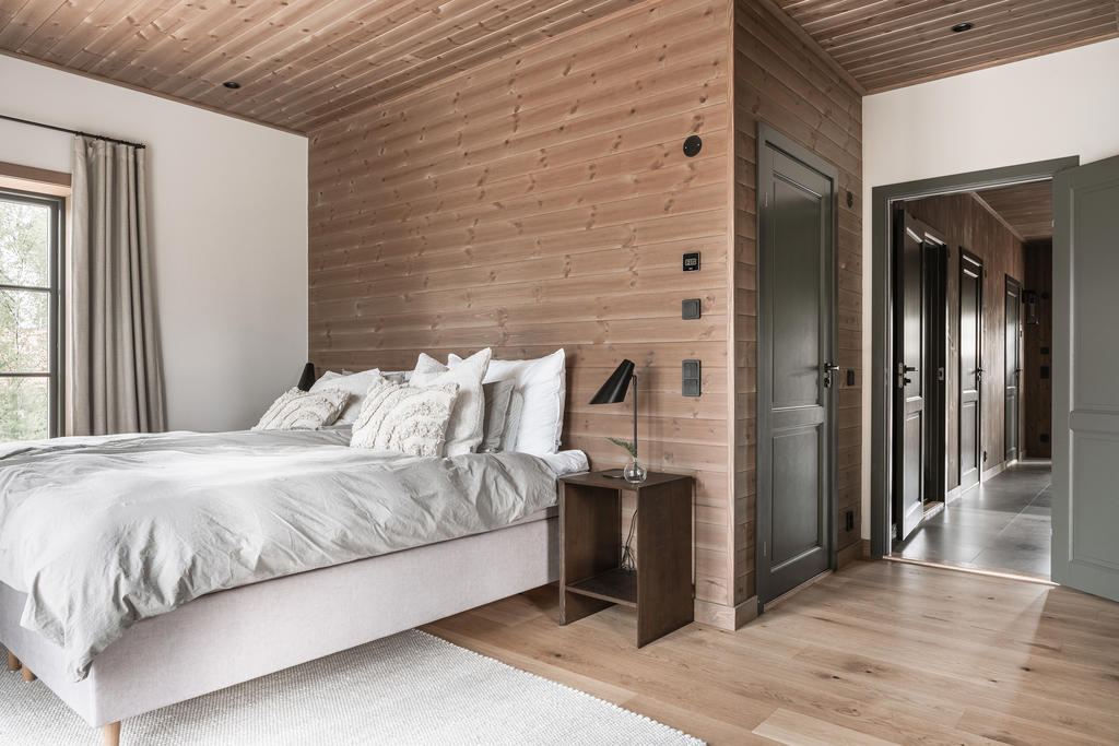 Exempel på specialdesignat hus efter kunds önskemål byggt av NORDIQ.