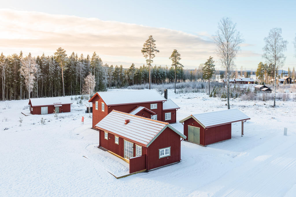 Exempel på en av LODGERNA byggt av NORDIQ.
