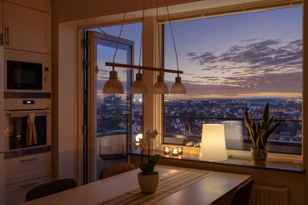 Kök med milsvid utsikt