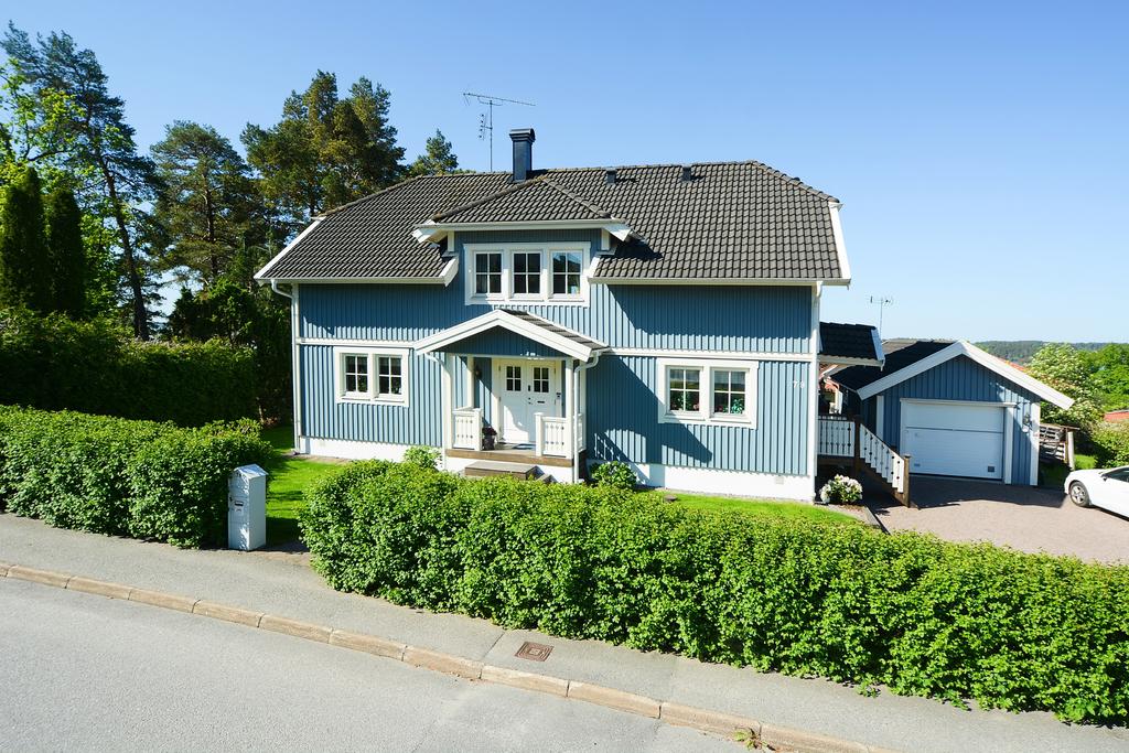 Sommarbild från nordost