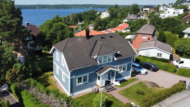 Drönarbild från öster